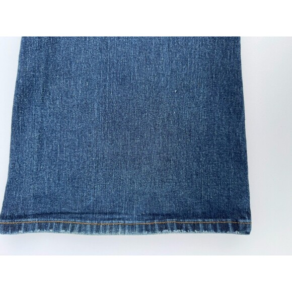 NDJ Tummy Tuck Jeans Womens Sz 10 Blue Bootcut Mid Rise Gold Embroidered Pockets - Picture 4 of 10